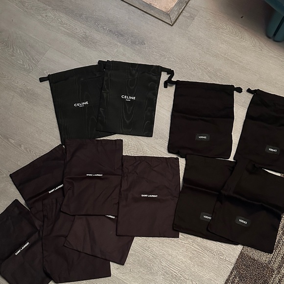 Celine and Saint Laurent Dust & Versace Bags - Picture 1 of 5